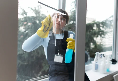 Nettoyage de vitres intérieures et extérieures à Guérigny